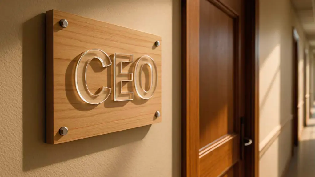 acrylic logo