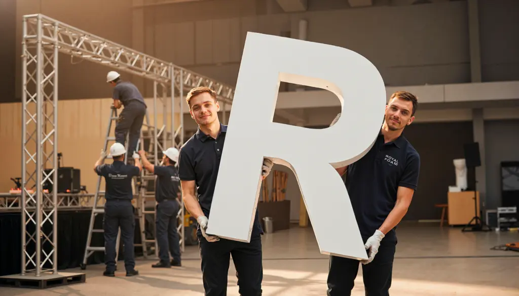 giant foam letters