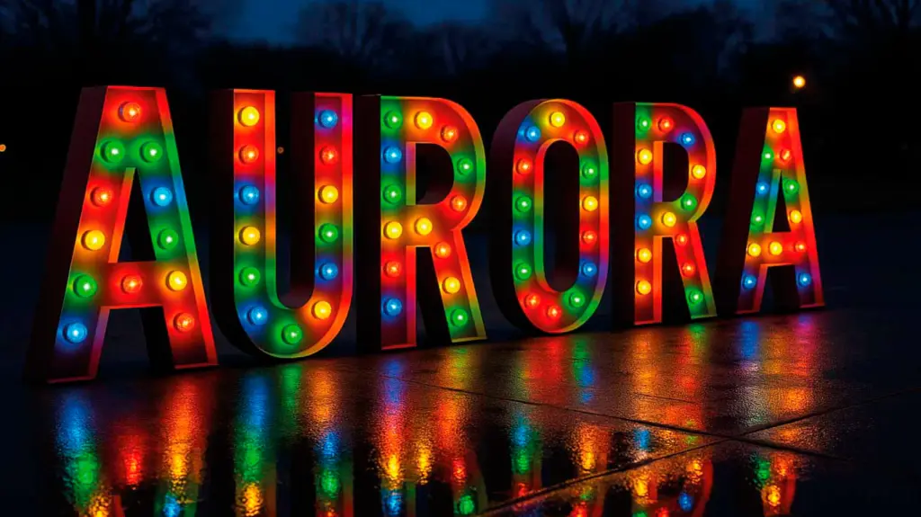 illuminated letter sign 9