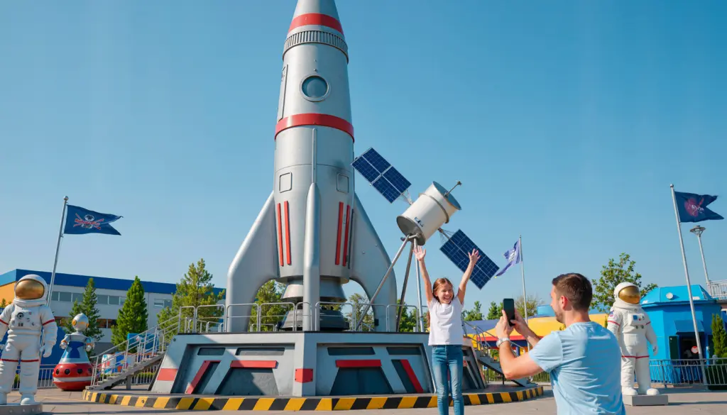 large scale theme park props
