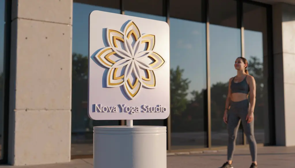 pvc logo letters