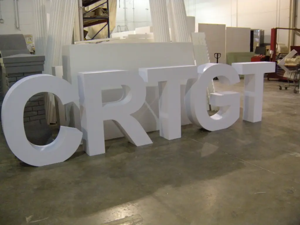 Large Foam Letters 8