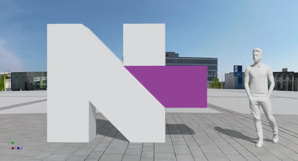 8ft Freestanding 3D Letters 1