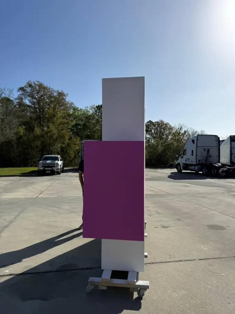 8ft Freestanding 3D Letters 5