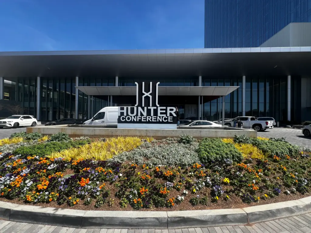 Hunter Conference Sign 3