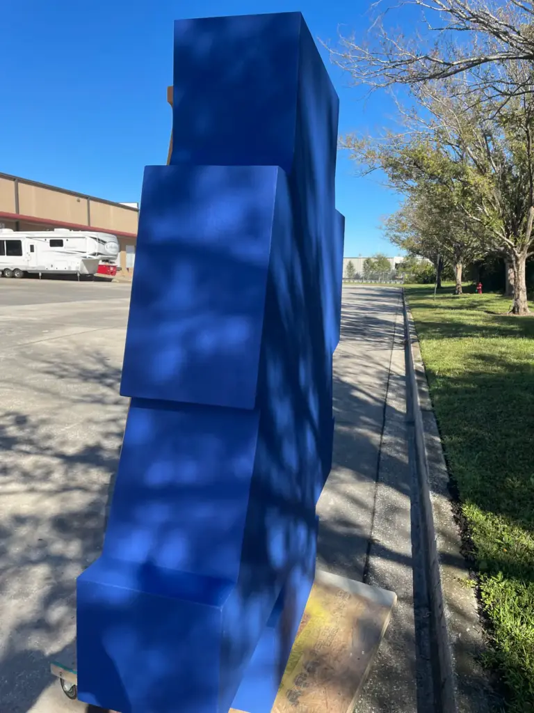 Large 3D Logo Installation 2