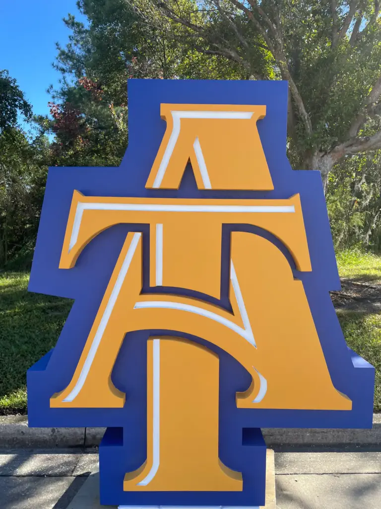 Large 3D Logo Installation 3