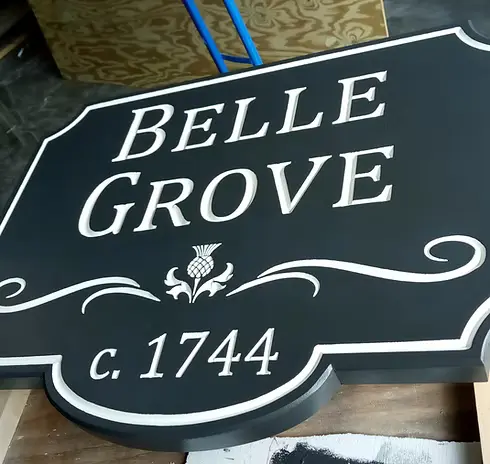 Sandblasting Signs 1