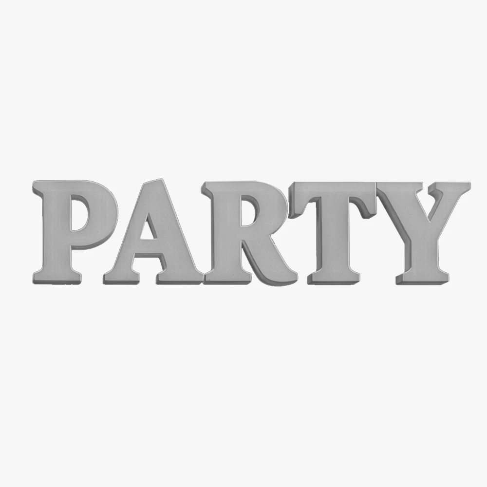 Oversized Foam Letters Logos 7