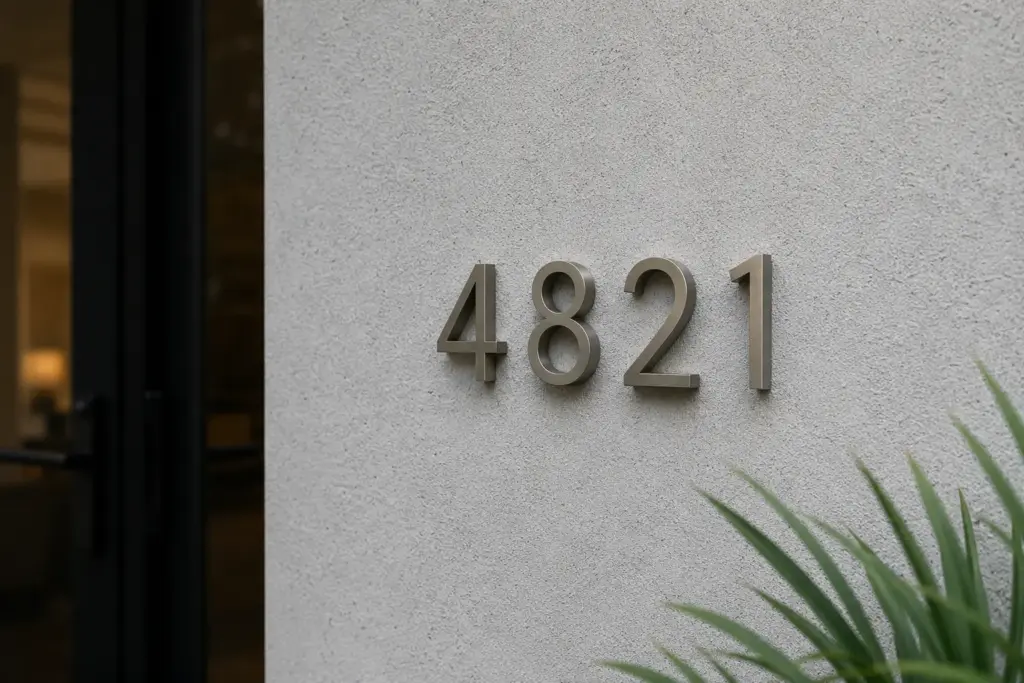Precision Small Metal Letters