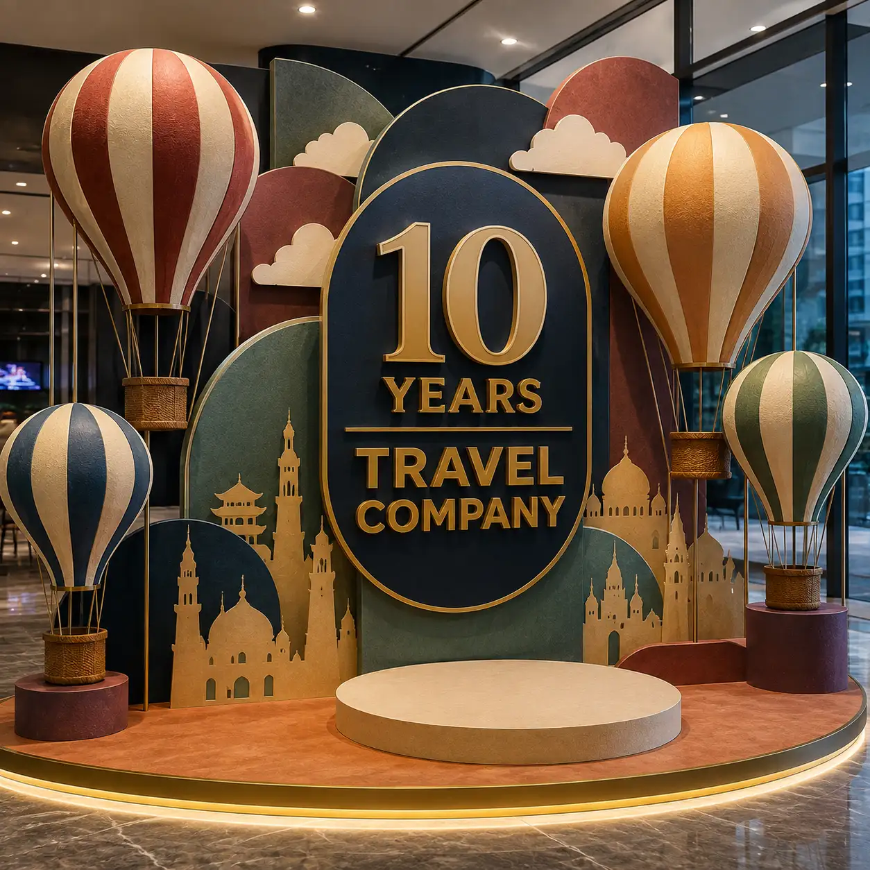 corporate event photo booth props